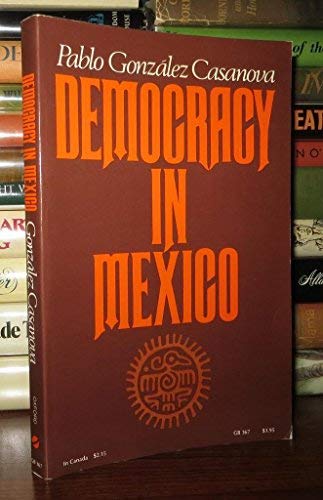 Stock image for Democracy in Mexico for sale by Taos Books