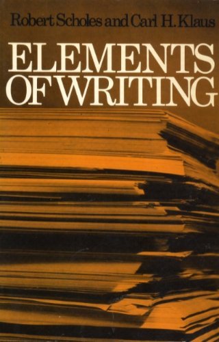 9780195015355: Elements of Writing