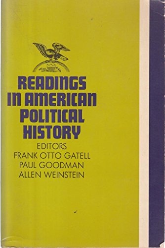 Beispielbild fr READINGS IN AMERICAN POLITICAL HISTORY zum Verkauf von Neil Shillington: Bookdealer/Booksearch