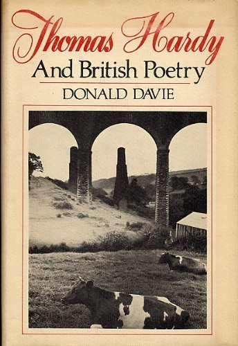 Thomas Hardy and British Poetry (9780195015720) by Davie, Donald