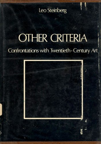 9780195015775: Other Criteria: Confrontations with Twentieth Century Art