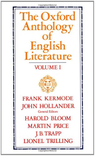 9780195016574: The Oxford Anthology of English Literature: The Middle Ages Through the 18th Century: 001 (Middle Ages Through the Eighteenth Century)