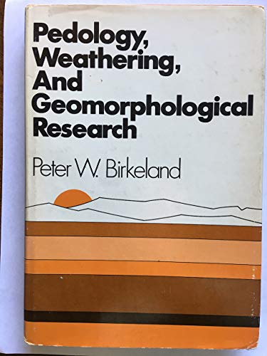 Stock image for Pedology Weathering Geomorphological Resea10 for sale by ThriftBooks-Atlanta
