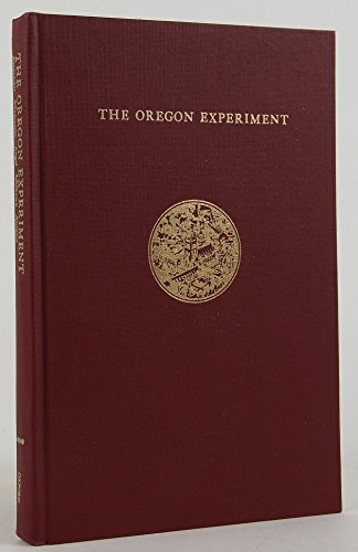 The Oregon Experiment (Center for Environmental Structure Series) (9780195018240) by Alexander, Christopher