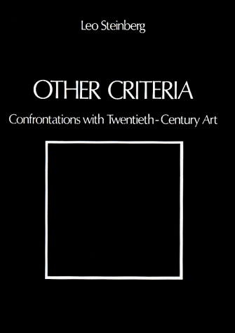 Imagen de archivo de Other Criteria: Confrontations with Twentieth-Century Art a la venta por ThriftBooks-Dallas