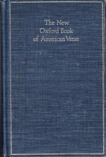 Stock image for The New Oxford Book of American Verse (Oxford Books of Verse) for sale by HPB-Ruby