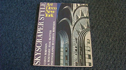Beispielbild fr Skyscraper Style : Art Deco New York zum Verkauf von Better World Books