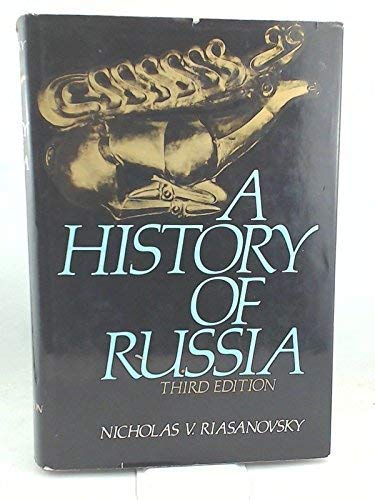 Beispielbild fr A History of Russia zum Verkauf von Better World Books