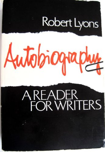 Stock image for Autobiography: A reader for writers for sale by HPB-Red