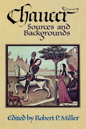 Beispielbild fr Chaucer : Sources and Backgrounds. zum Verkauf von Sara Armstrong - Books