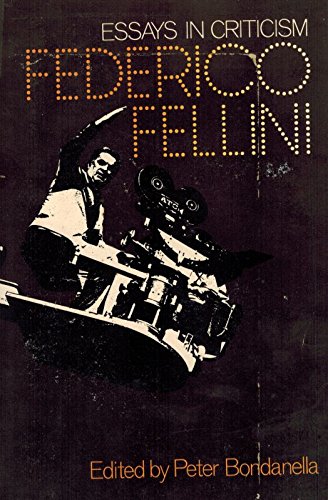 Beispielbild fr Federico Fellini: Essays in Criticism (Galaxy Books) zum Verkauf von WorldofBooks