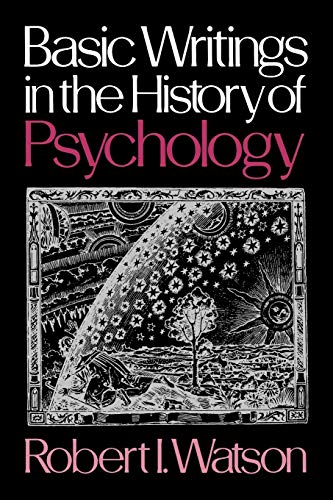 Imagen de archivo de Basic Writings in the History of Psychology a la venta por Zoom Books Company