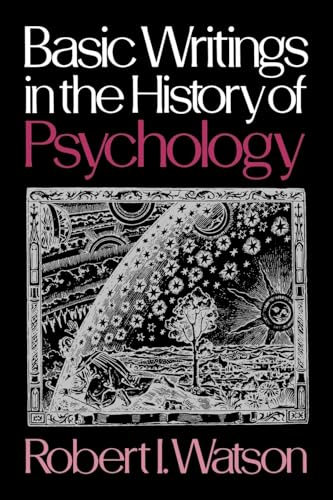 Stock image for Basic Writings in the History of Psychology for sale by Zoom Books Company