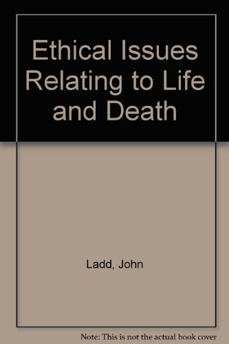 Imagen de archivo de Ethical Issues Relating to Life and Death a la venta por Lot O'Books