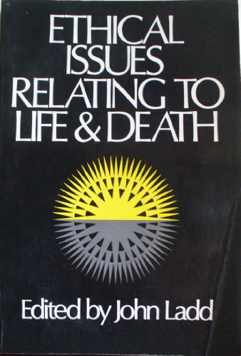 Imagen de archivo de Ethical Issues Relating to Life and Death a la venta por HPB-Diamond