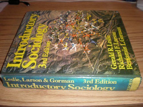 Introductory Sociology: Order and Change in Society (9780195026085) by Gerald R.;Larson Benjamin L. Leslie