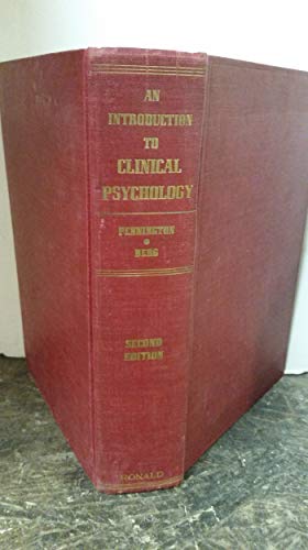 Introduction to Clinical Psychology (9780195026412) by Bellack, Alan S.; Hersen, Michel