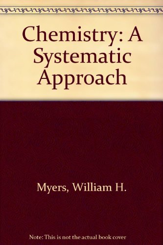 Imagen de archivo de A Study Guide to Chemistry: A Systematic Approach a la venta por Hawking Books