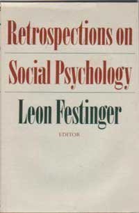 Imagen de archivo de Retrospections on Social Psychology a la venta por Montclair Book Center