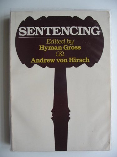 Stock image for Sentencing for sale by ThriftBooks-Dallas
