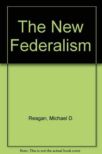 Imagen de archivo de The New Federalism a la venta por Better World Books