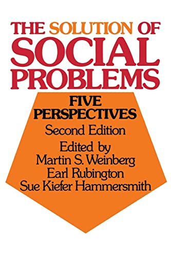 Imagen de archivo de The Solution of Social Problems: Five Perspectives a la venta por Ergodebooks