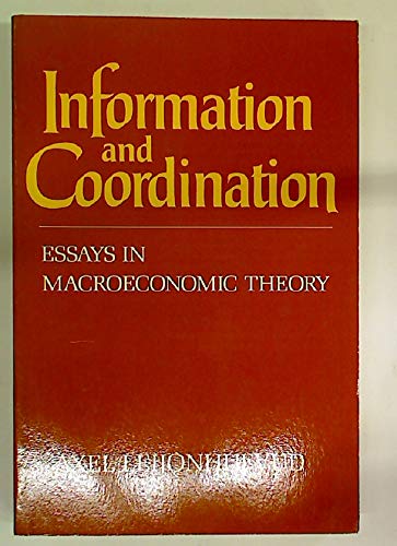 9780195028157: Information and Coordination: Essays in Macroeconomic Theory