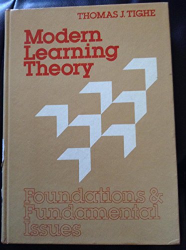 Beispielbild fr Modern Learning Theory: Foundations and Fundamental Issues zum Verkauf von Anybook.com