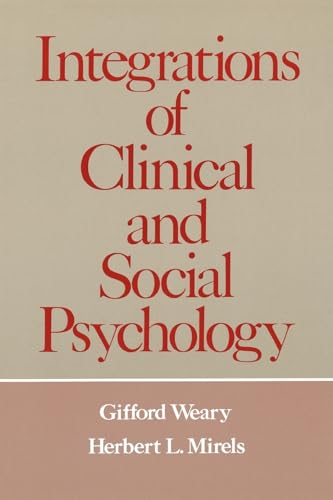 Stock image for Integrations of Clinical and Social Psychology for sale by Chiron Media