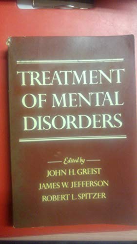 Imagen de archivo de Treatment of Mental Disorders a la venta por HPB-Red