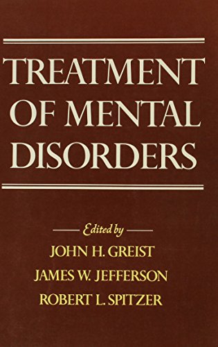 Stock image for Treatment of Mental Disorders for sale by Better World Books