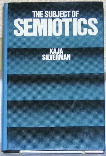 Imagen de archivo de The Subject of Semiotics a la venta por ZBK Books