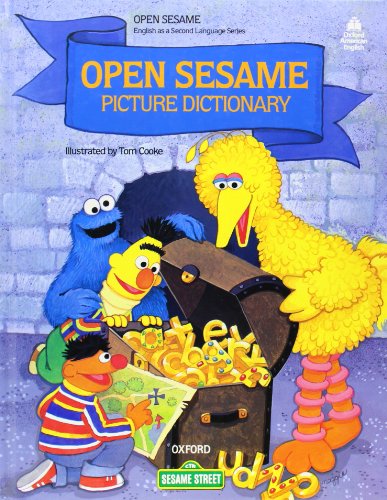 Stock image for Open Sesame Picture Dictionary : Featuring Jim Henson's Sesame Street Muppets, Children's Television Workshop (English Edition) for sale by Ergodebooks