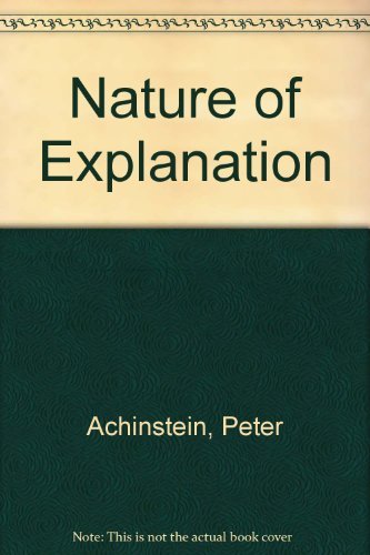 Beispielbild fr The Nature of Explanation zum Verkauf von Better World Books