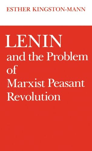 9780195032789: Lenin and the Problem of Marxist Peasant Revolution