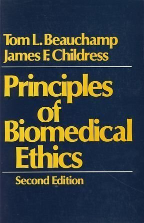 9780195032857: Principles of biomedical ethics