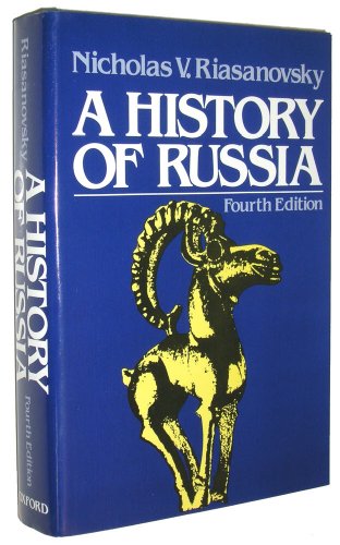 Beispielbild fr A History of Russia zum Verkauf von Better World Books