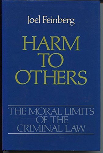9780195034097: Harm to Others: v. 1