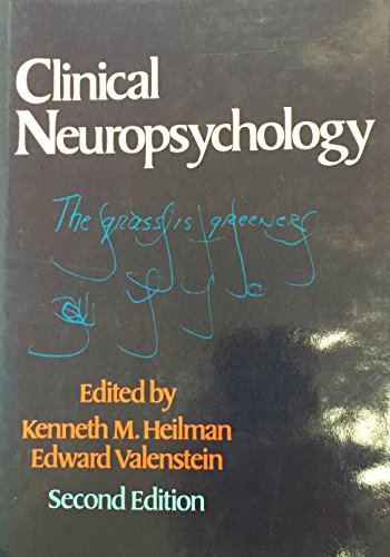 Imagen de archivo de Clinical Neuropsychology a la venta por Bingo Books 2