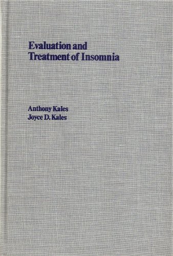 Stock image for Evaluation and Treatment of Insomnia for sale by Better World Books: West
