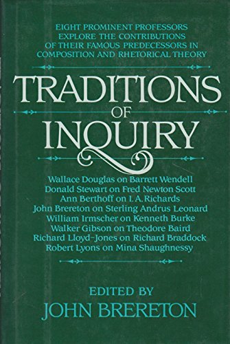 Imagen de archivo de Traditions of Inquiry a la venta por Better World Books: West