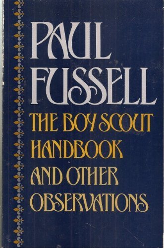 9780195035797: The Boy Scout Handbook and Other Observations