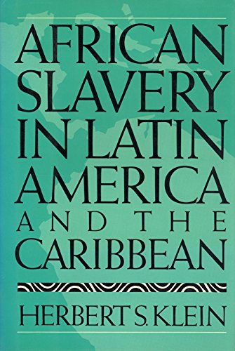 9780195038378: African Slavery in Latin America and the Caribbean