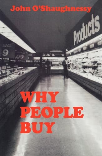 Imagen de archivo de Why People Buy a la venta por Gulf Coast Books