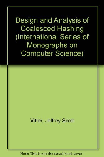 9780195041828: Design and Analysis of Coalesced Hashing