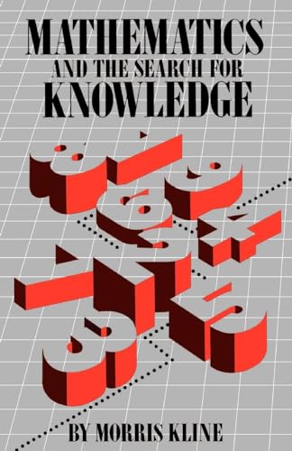 Stock image for Mathematics and the Search for Knowledge for sale by SecondSale