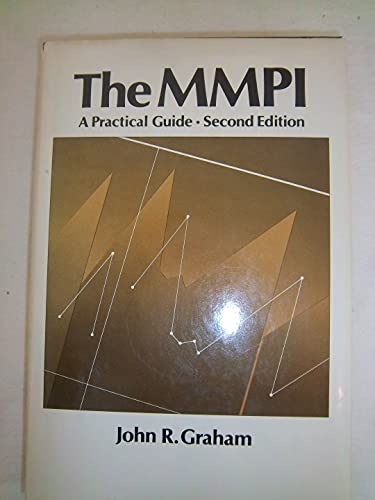 Beispielbild fr The MMPI : A Practical Guide zum Verkauf von Better World Books