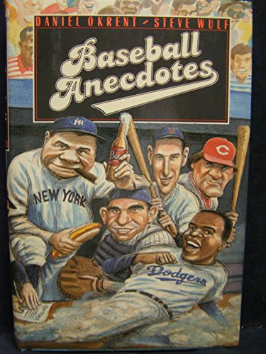 9780195043969: Baseball Anecdotes