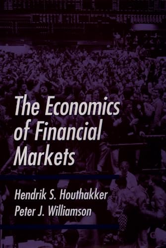 Imagen de archivo de The Economics of Financial Markets a la venta por SecondSale
