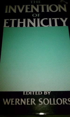 9780195045895: The Invention of Ethnicity